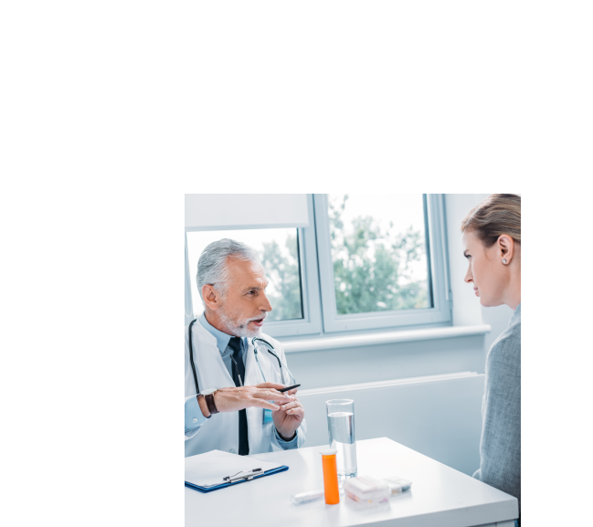 Doctor consulting via concierge service